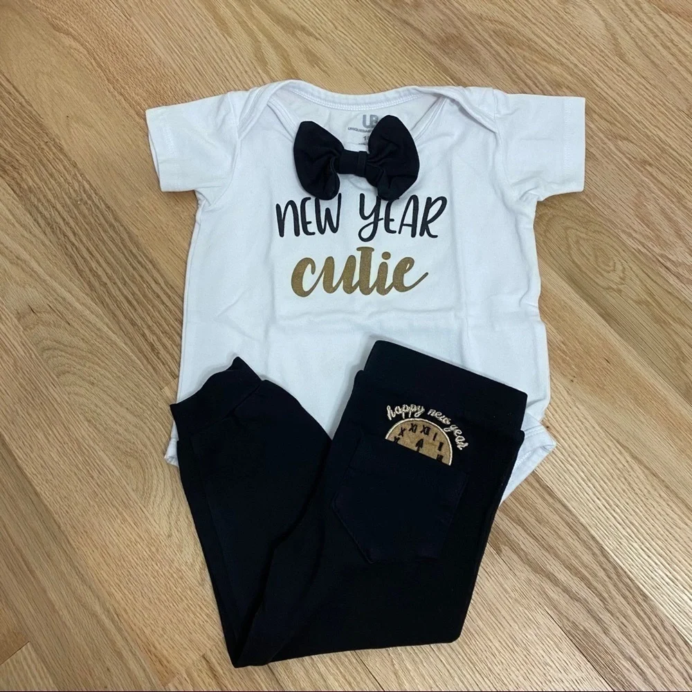 New Year’s Eve Cutie Outfit Sz 18 Months Boy Outfit